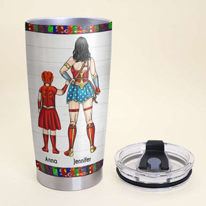 You Have Power To Do Anything Personalized Super Hero Tumbler Cup, Gift For Kid - Tumbler Cup - GoDuckee