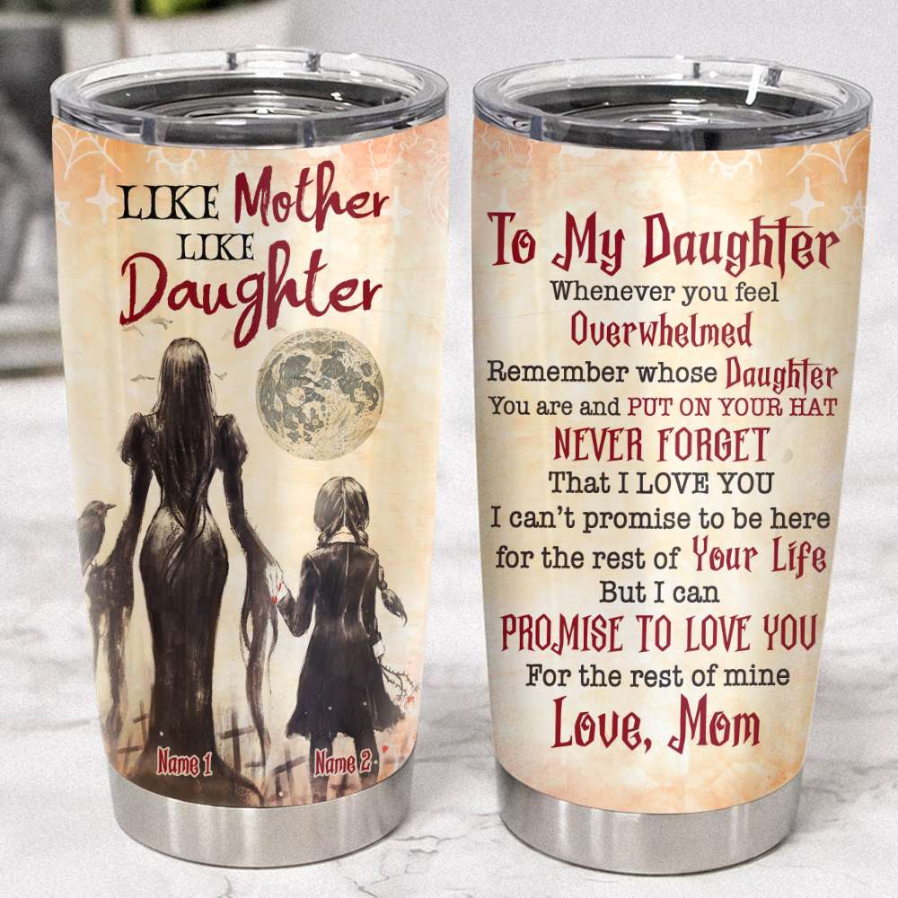 Like Mother Like Daughter Chibi - Personalized Tumbler Cup