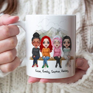 We'll Always Be Friends Because You Match My Level Of Crazy - Personalized Friends Mug - Coffee Mug - GoDuckee