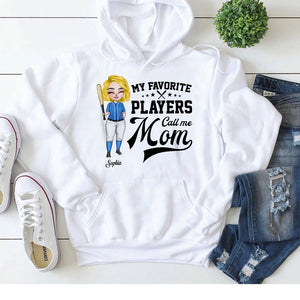 Mom Player Baseball 01ACTI170423 Personalized Shirt Hoodie Sweatshirt - Shirts - GoDuckee