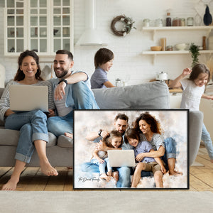 Family Personalized Wall Art Gift For Friend - Poster & Canvas - GoDuckee