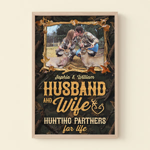 Husband And Wife, Personalized Poster, Gifts For Hunting Couple - Poster & Canvas - GoDuckee