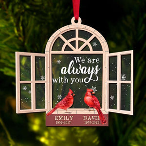 I Am Always With You Heaven Personalized Heaven Ornament, Christmas Tree Decor - Ornament - GoDuckee