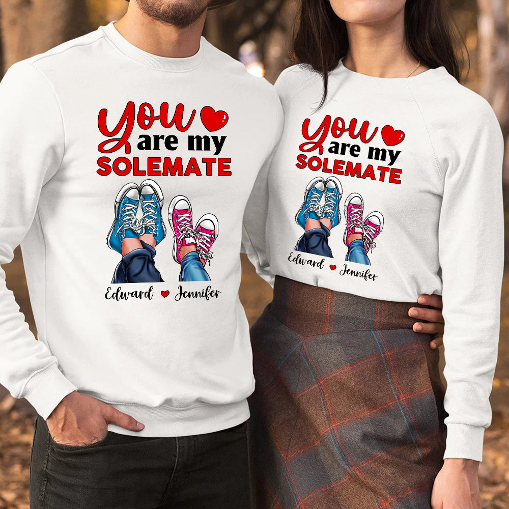 Couple Solemate 05HUDT240223 T-shirt Hoodie Sweatshirt - Shirts - GoDuckee