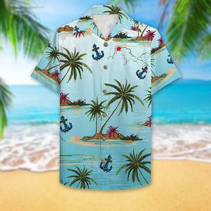 Personalized Cruising Friends Hawaiian Shirt - There's Nowhere Else Than With My Besties Fol8-Vd1 - Hawaiian Shirts - GoDuckee