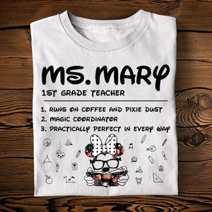 Teacher Definition Personalized Teacher Shirt Gift For Teacher - Shirts - GoDuckee
