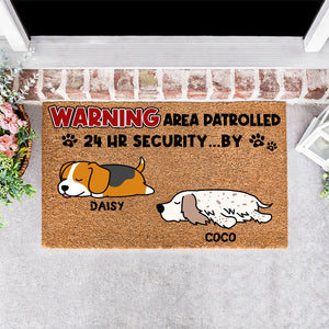 All Guests Must Be Approved By The Dogs - Personalized Dog Doormat - Gift For Dog Lovers - Doormat - GoDuckee