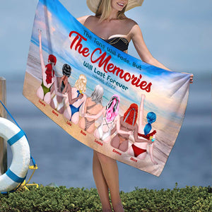 The Tan Will Fade But The Memories Will Last Forever Personalized Beach Towel, Gift For Girls 6 - Beach Towel - GoDuckee