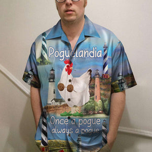 Outer Bank Poguelandia once a pogue always a pogue Hawaiian Shirt, Aloha Shirt - Hawaiian Shirts - GoDuckee