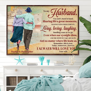 I Always Will Love You Personalized Cruising Canvas Printed, Gift For Couple - Poster & Canvas - GoDuckee