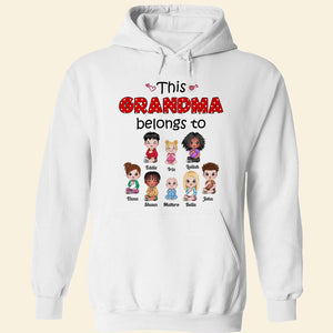 Family Grandma And Grandkids T-shirt Hoodie Sweatshirt - Shirts - GoDuckee