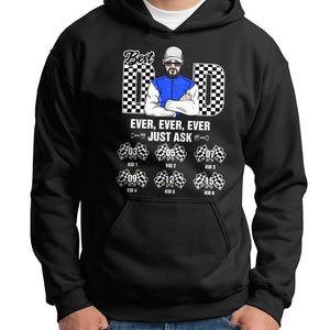 Best Dad Ever Ever Ever Just Ask Personalized Racing Dad Shirts - Shirts - GoDuckee