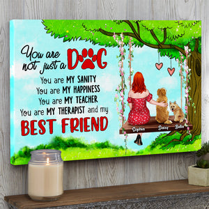 You Are Not Just A Dog Personalized Wall Art, Gift For Dog Lover - Poster & Canvas - GoDuckee