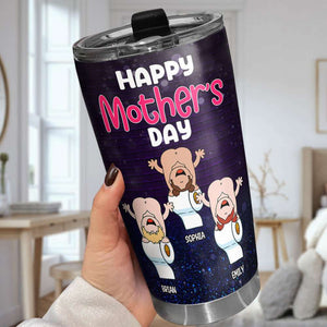 Thanks For Cleaning My Bum, Gift For Mom, Personalized Tumbler, Butt Tumbler, Mother's Day Gift - Tumbler Cup - GoDuckee