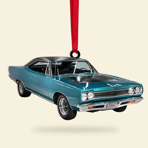 Custom Photo Muscle Car Ornament, Christmas Tree Decor, Gift For Car Enthusiastic - Ornament - GoDuckee