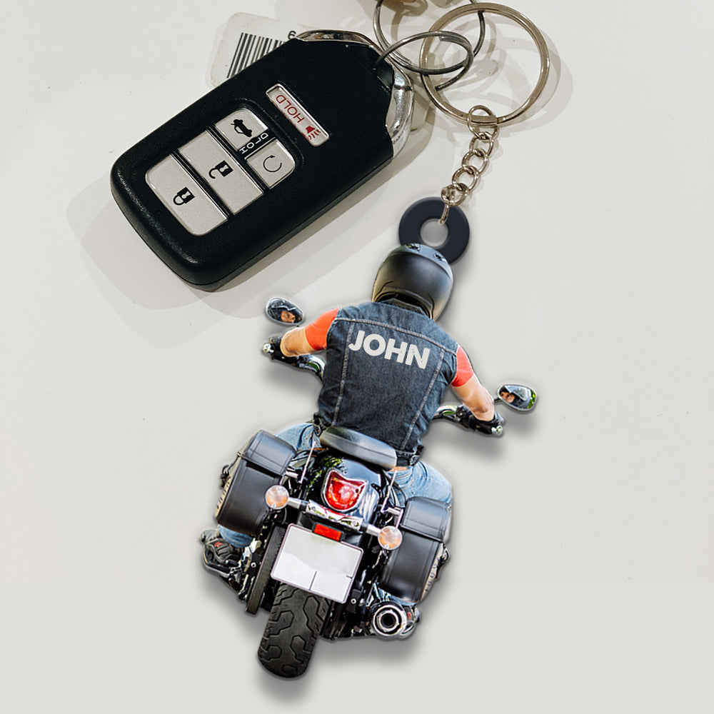 Bike keychains hot sale with names