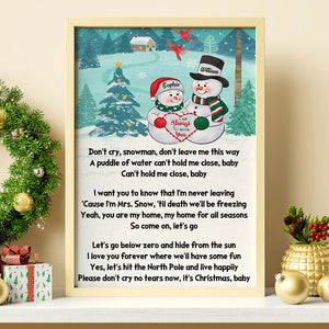 I Am Always With You, Heaven Couples Poster Canvas Gift For Christmas - Poster & Canvas - GoDuckee