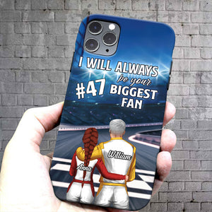 Racing Couple I Will Always Be Your Biggest Fan Custom Phone Case - Phone Case - GoDuckee