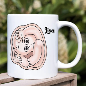 Mom I'm Sorry My Large Head Ruined Your Foo Foo, Personalized Mug, Mother's Day Gift, Gift For Mom - Coffee Mug - GoDuckee