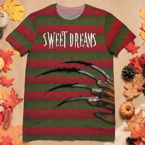 Halloween Nine Ten Never Sleep Again, All Over Print Shirt, Gift for Horror Fans - AOP Products - GoDuckee