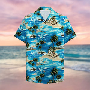 Friends We were on a break Custom Hawaiian Shirt, Aloha Shirt - Hawaiian Shirts - GoDuckee