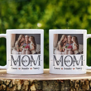 I Love You, Mom, Personalized Mug, Gift For Mother's Day - Coffee Mug - GoDuckee