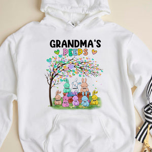 Grandma's Peeps, Personalized Shirt, Easter Gift For Grandma - Shirts - GoDuckee