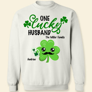 One Lucky Family, Patrick Day Family T-shirt Hoodie Sweatshirt - Shirts - GoDuckee