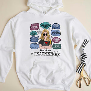 I Love Teaching Personalized Teacher Shirts, Gift For Teacher - Shirts - GoDuckee