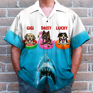 My Dogs Are Gonna Need Bigger Floats Personalized Dogs Hawaiian Shirt Gift For Dog Lovers - Hawaiian Shirts - GoDuckee