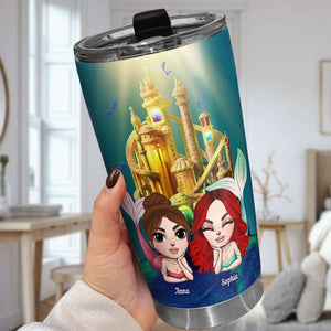 Besties 03dndt040423hh Personalized Tumbler - Tumbler Cup - GoDuckee