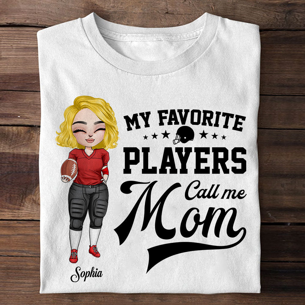 American Football Mom 03ACTI140423HH Personalized Shirt - Shirts - GoDuckee