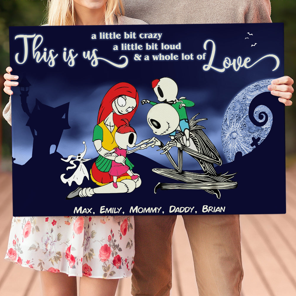 This Is Us Horror Family 03QHDT190423 Personalized Canvas Poster - Poster & Canvas - GoDuckee