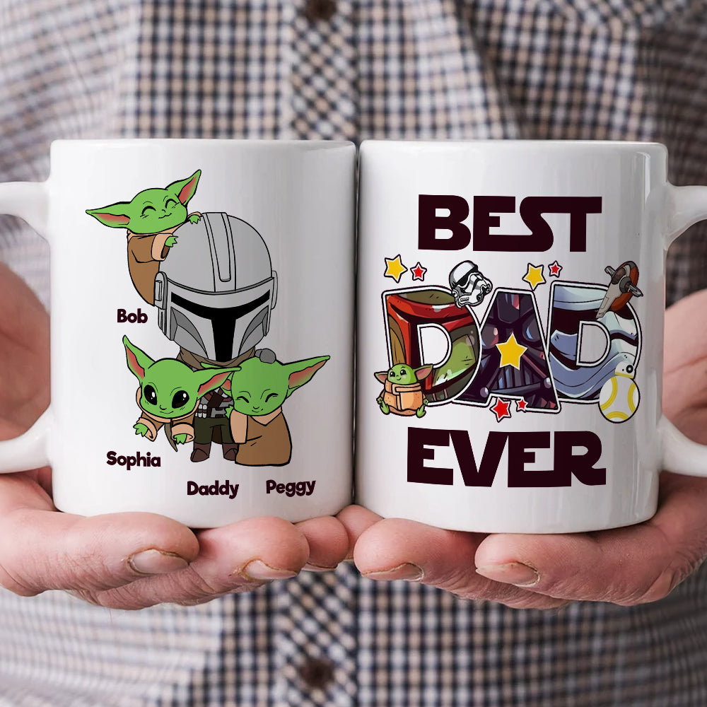 Best Dad Family Gift 07NADT140423 White Mug - Coffee Mug - GoDuckee