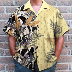 Dairy Farm Personalized Hawaiian Shirt, Gift For Farmer This Summer - Hawaiian Shirts - GoDuckee