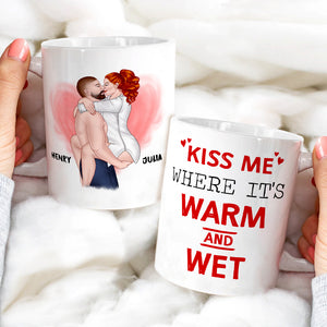It's Not That I'm Horny Personalized Naughty Couple Mug, Gift For Couple - Coffee Mug - GoDuckee