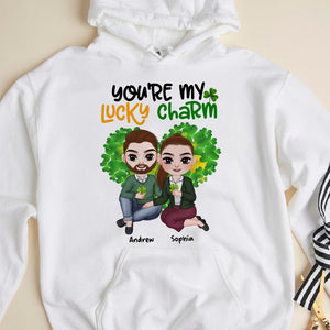 You Are My Lucky Charm Personalized Shirt, Couple Gift - Shirts - GoDuckee