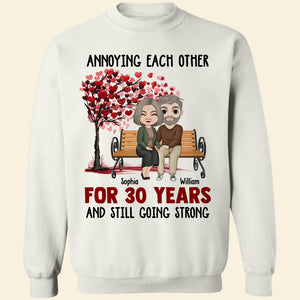 Annoying Each Other Personalized Shirts, Couple Gift - Shirts - GoDuckee