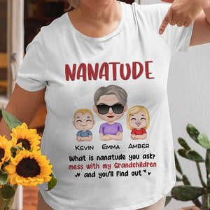 Grandma Grandkids Personalized Shirt Hoodie, Gift For Grandma - Shirts - GoDuckee