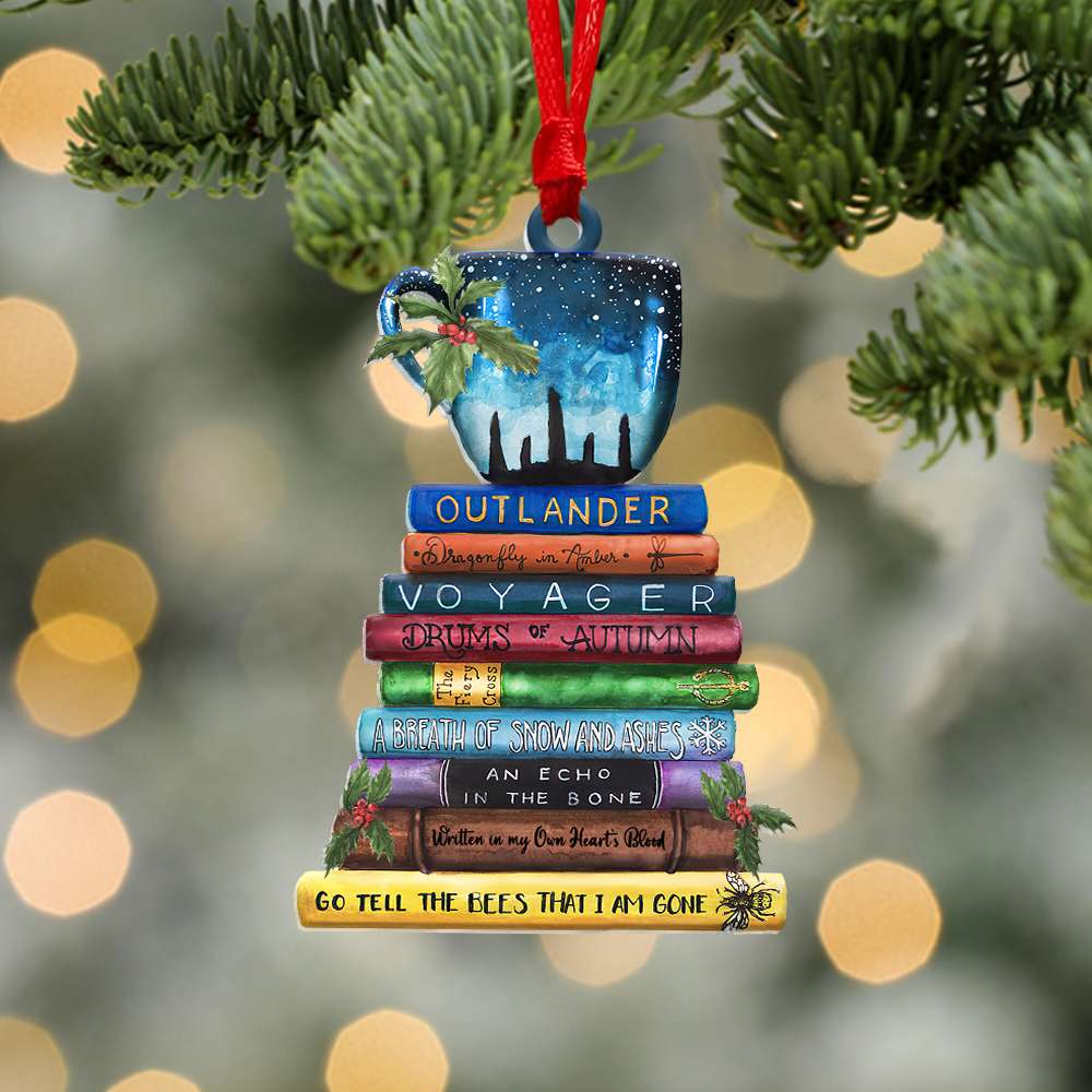 Outlander Novel Ornament - Go Tell The Bees That I Am Gone - Gift for Outlander Fans - Ornament - GoDuckee