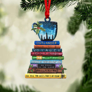 Outlander Novel Ornament - Go Tell The Bees That I Am Gone - Gift for Outlander Fans - Ornament - GoDuckee