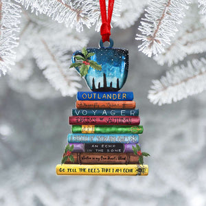 Outlander Novel Ornament - Go Tell The Bees That I Am Gone - Gift for Outlander Fans - Ornament - GoDuckee