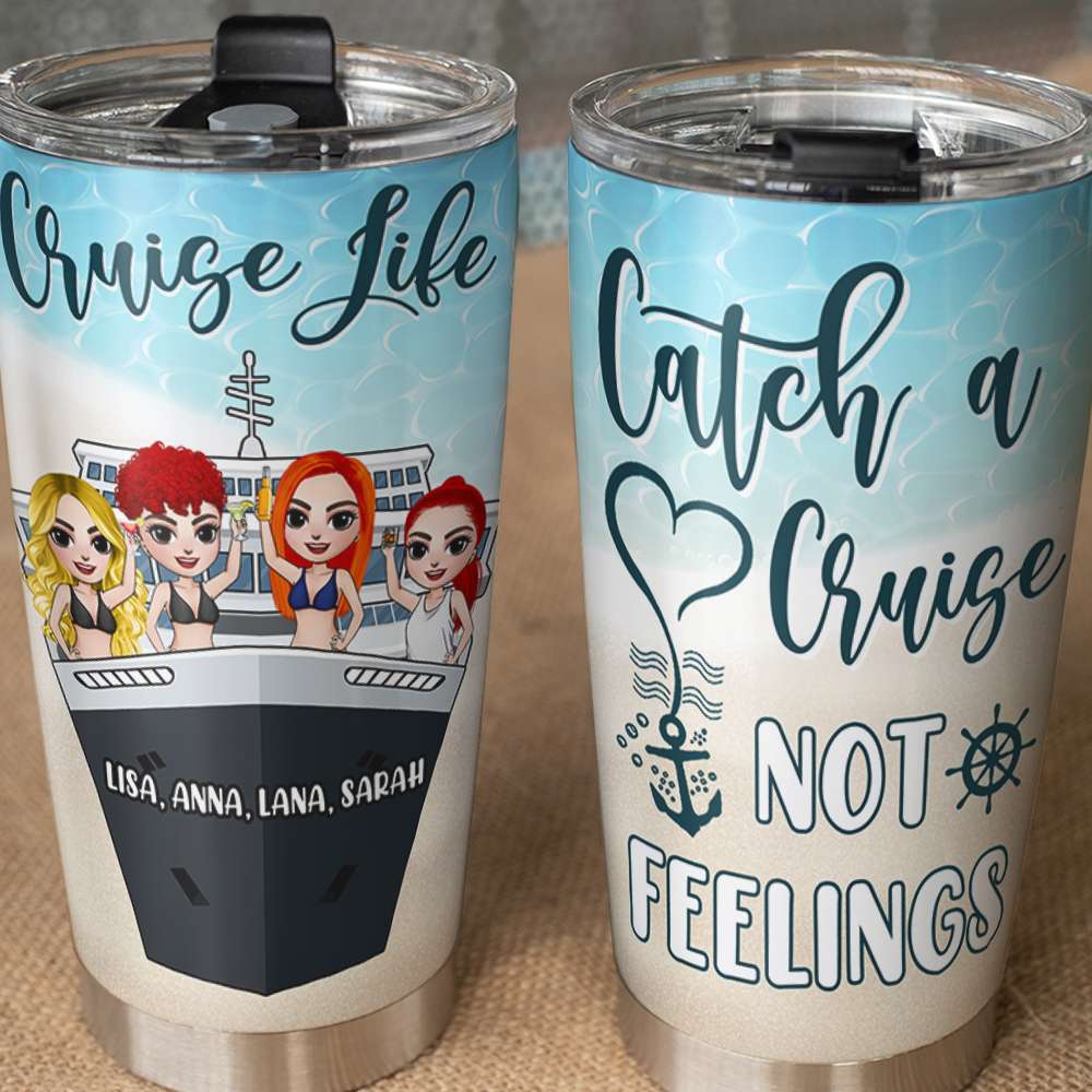 Christmas Gifts, Personalized Tumbler With Handle, Unique Xmas Gifts, -  GoDuckee