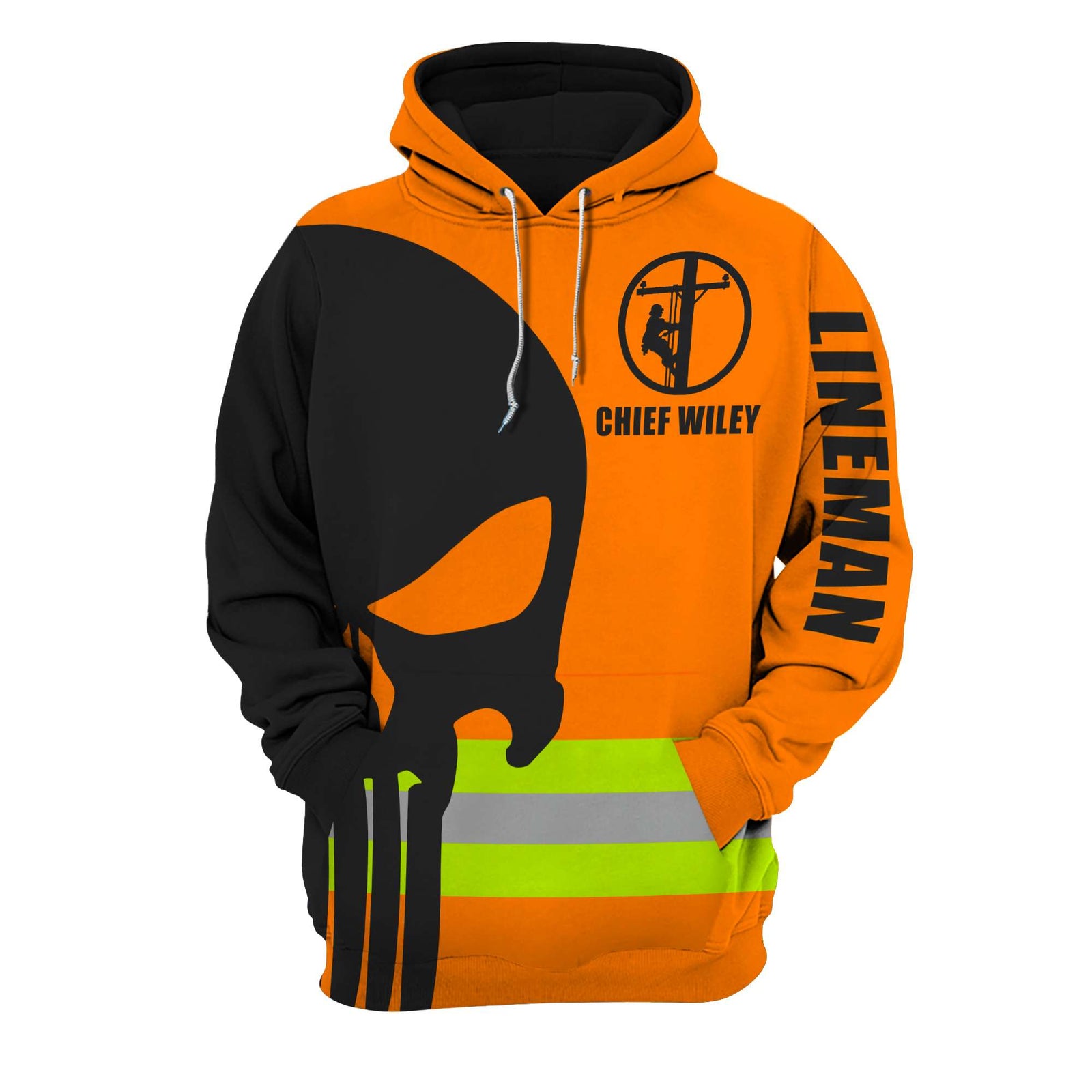 Personalized Lineman All Over Print Shirt - Custom Name - AOP Products - GoDuckee