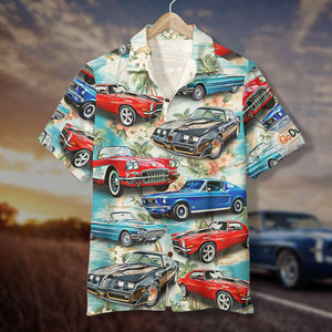 Seamless Island Pattern, Custom Car Hawaiian Shirt, Gift For Summer (Car0107) - Hawaiian Shirts - GoDuckee