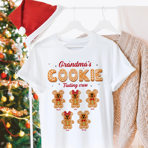 Grandma Cookie Tasting Crew, Personalized Shirt for Grandparents - Shirts - GoDuckee