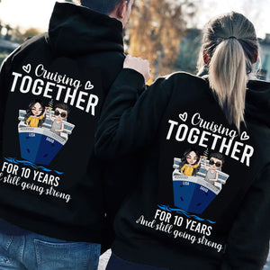 Personalized Cruising Couple Shirts - Cruising Together and Still Going Strong - Shirts - GoDuckee