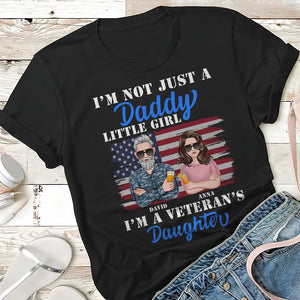 I'm Not Just A Daddy I'm A Veteran's Daughter/Son, Personalized Shirts, Military Father's Day Gifts 02ntqn260522 - Shirts - GoDuckee