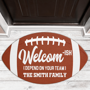 Welcome Depend On Your Team Personalized Doormat - Doormat - GoDuckee