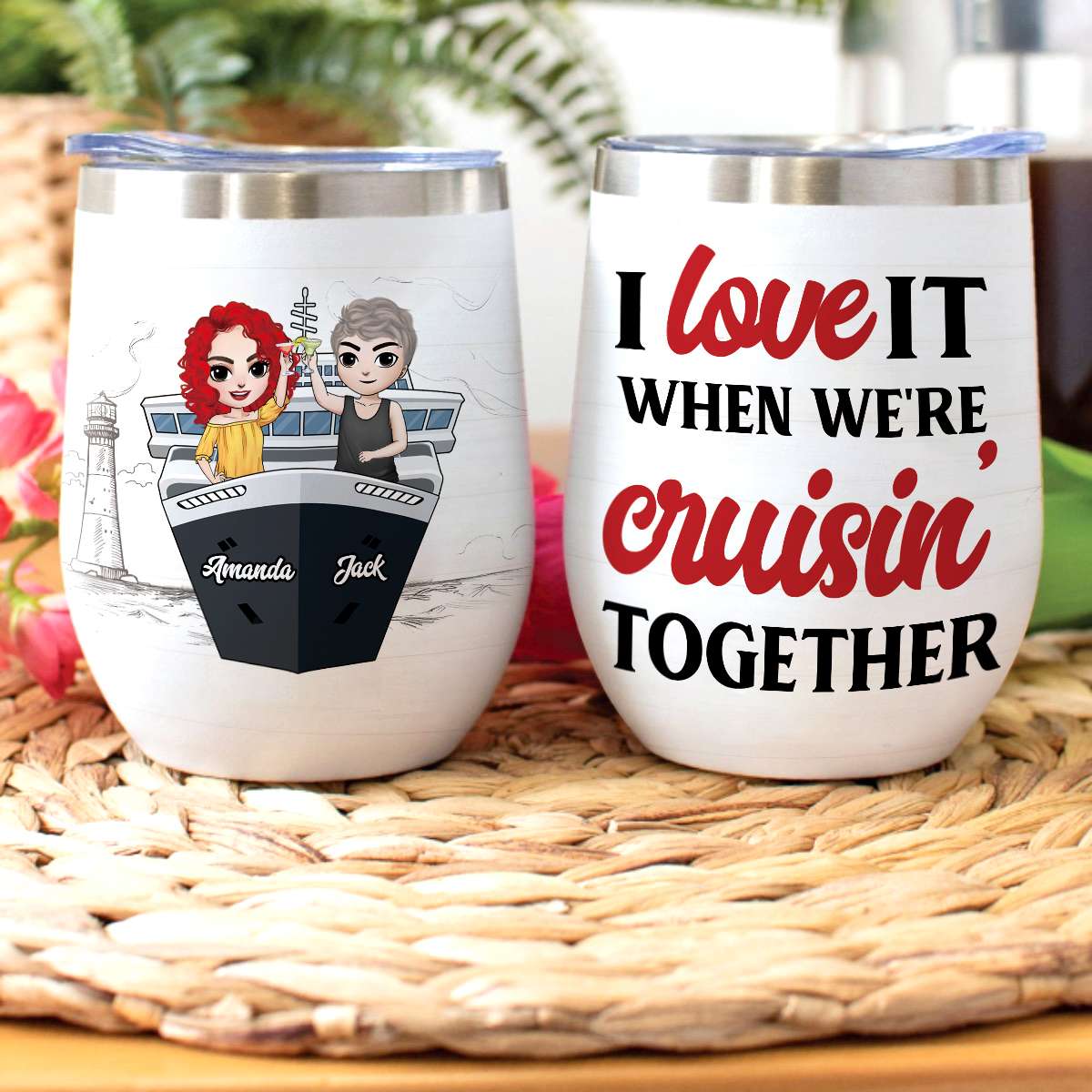 I Just Want To Remind You I Love You, Personalized Mug, Wine Tumbler, -  GoDuckee